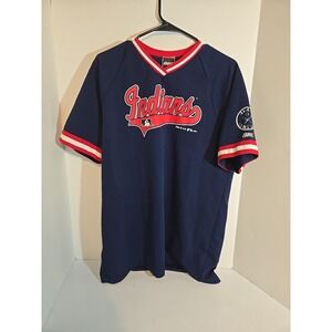Vintage 1997  Cleveland Indians jersey / t shirt By BIKE Sz XL, #15 Back, Thick